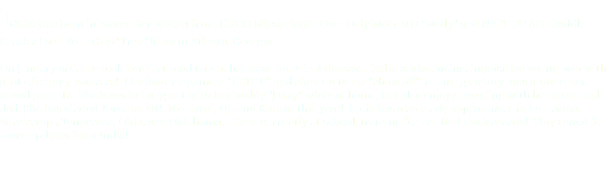 indie was born in November of 2014 from HRCH Mississippi's Own Holy Moly MH "Molly" and NAFC FC AFC Paddle Creek's Pack Your Grip "Trav" litter in Atlanta, Georgia. On January 3rd, she took her first road trip to her new home in Arkansas. Indie is a bouncing, inquisitive young pup with a lot of energy and sass! Her favorite game is "FETCH" and she's quite the "show off", running victory laps around her proud parents. She loves to hang out with her buddy "Jazzy" while at home, but also enjoys traveling with her mom and dad. She has visited Toronto, ON, Montreal, QC and Kansas this year! Indie has also made appearances in Louisiana, Mississippi, Tennessee, Ohio, and Oklahoma. She is currently at school, training for her first duck season! Stay tuned for more updates from Indie! 